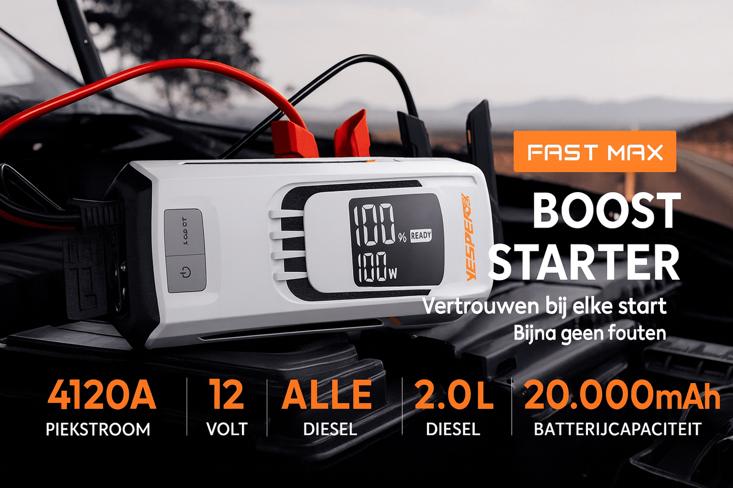Jumpstarter Fast Max - Jumpstarter.nl