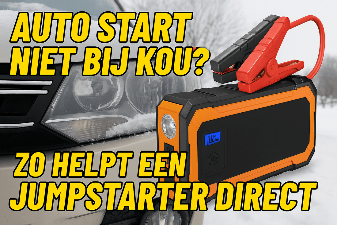 Auto start niet bij kou – helpt een jumpstarter? - Jumpstarter.nl