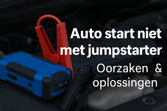 Auto start niet met jumpstarter? Oorzaken & oplossingen - Jumpstarter.nl