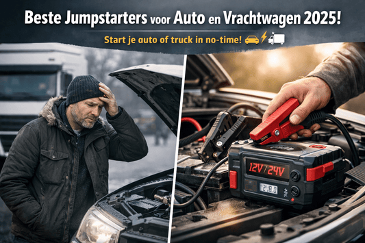 Beste jumpstarter voor auto en vrachtwagen - Jumpstarter.nl