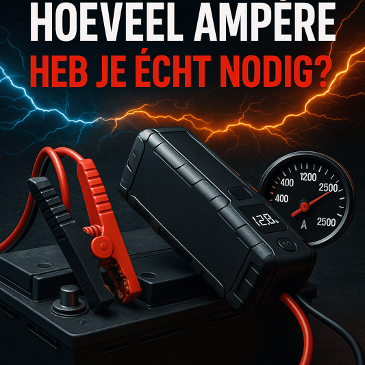 Jumpstarter ampères & capaciteit: wat heb je écht nodig? - Jumpstarter.nl