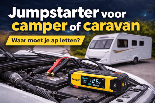 Jumpstarter voor camper of caravan: waar moet je op letten? - Jumpstarter.nl