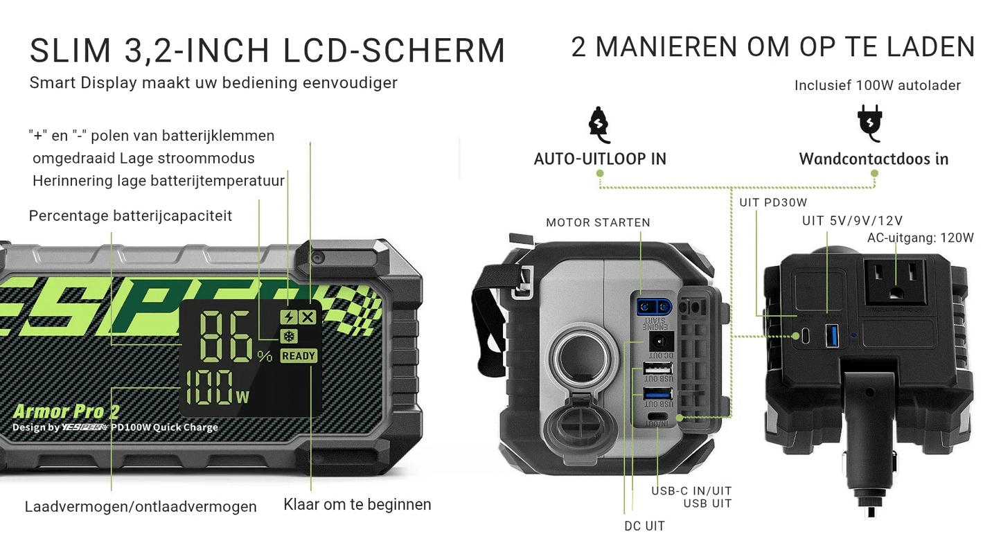 Jumpstarter Armor Pro 2 - Jumpstarter.nl