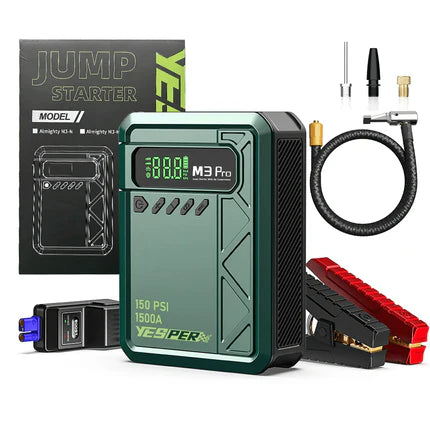 Video laden: Yesper Almighty M3 Pro Jumpstarter/fietspomp