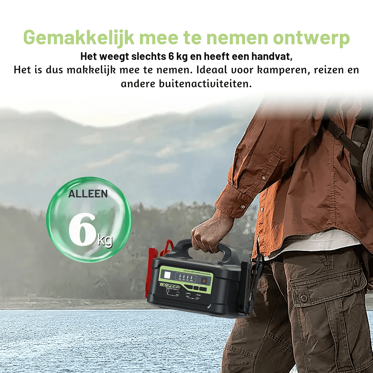 Yesper Monster Start P2 Heavy Duty 24V High Power Truck Jump Starter - Jumpstarter.nl