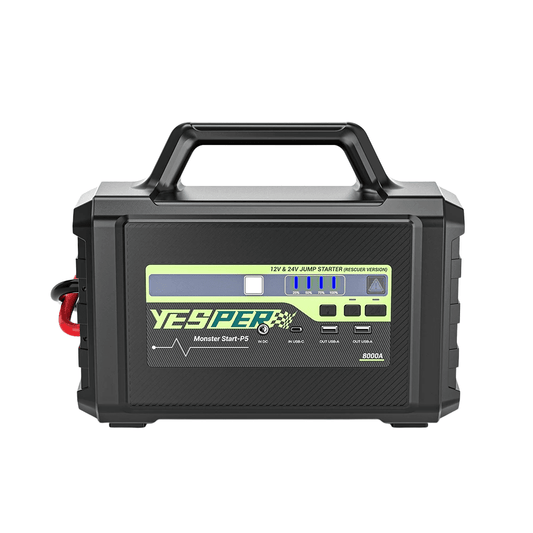 Yesper P5 Monster Start Jumpstarter 12V/24V - Jumpstarter.nl