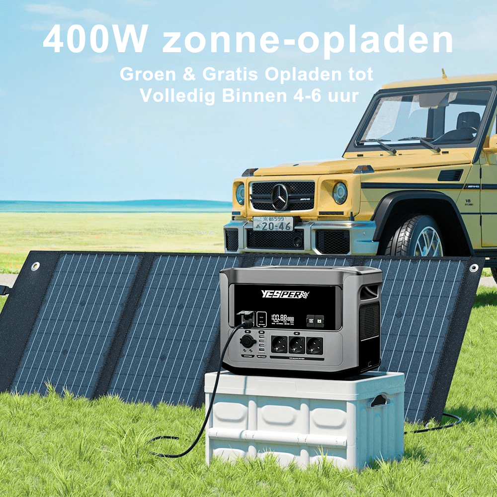 Yesper PB58 Powerstation - Jumpstarter - Jumpstarter.nl