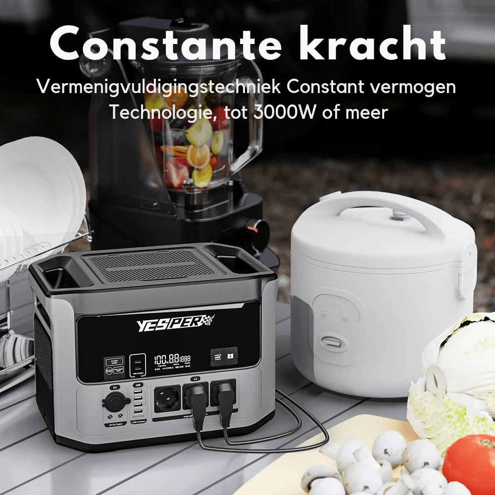 Yesper PB58 Powerstation - Jumpstarter - Jumpstarter.nl